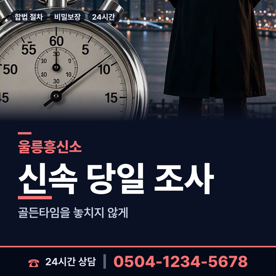 울릉 서면태하출장소 양육권조사 상담 안내